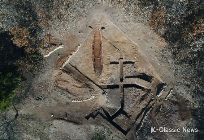 함안 우거리 토기가마터 발굴모습(국립가야문화재연구소)