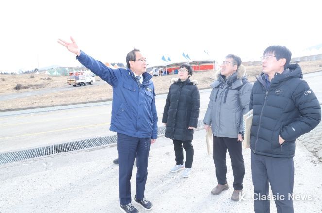 2023 제주들불축제 준비상황 마무리 점검하는 강병삼 제주시장