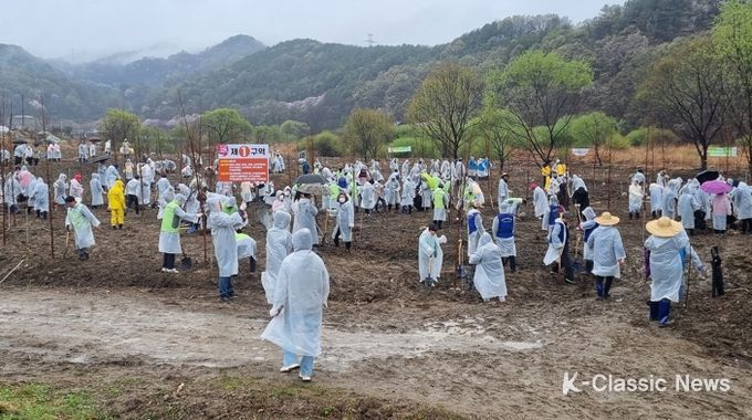 대전시,‘제78회 식목일 나무심기’행사 개최