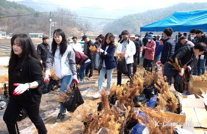 제천시, 제78회 식목일 기념 나무심기 행사