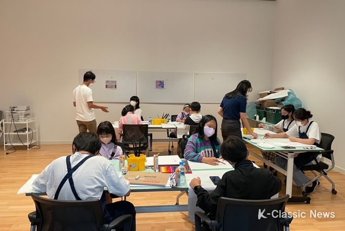 영암군립하정웅미술관 어린이 미술교실, 예술교육에서 창작물 전시까지