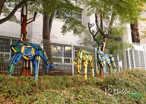 유성구청 뒤편에 설치된 ‘유토피아(작가 김우진)’