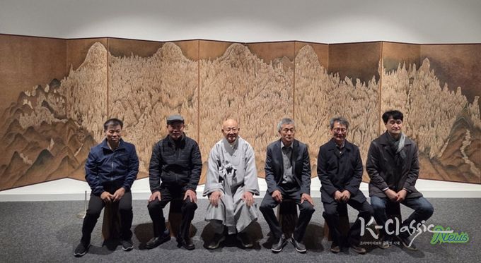 조계종 종정 성파스님, 진주전통공예비엔날레 방문