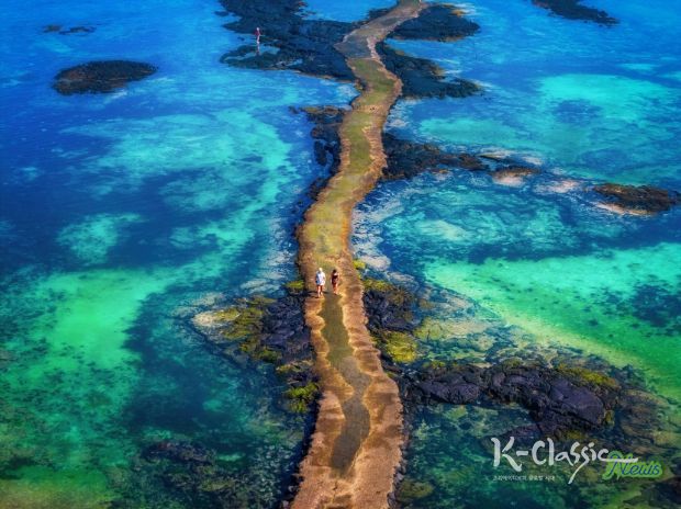 대상수상작 황보달, ‘에메랄드빛 신비의 길’
