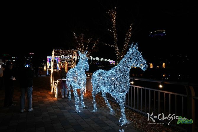 빛가람 빛정원 페스타 ‘빛의 마차’