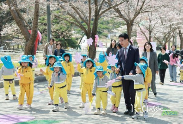 고창벚꽃축제, 기다렸나 봄