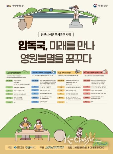 경산시 임당유적전시관, 생생국가유산사업 6년차 지속 가능한 문화유산 활용 성과 이어간다